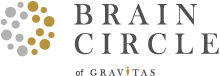 Brain Circle by Gravitas Logo